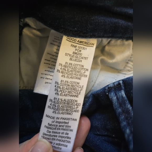 GOOD AMERICAN Always Fits Good Legs Skinny Jeans 00-4 - Picture 5 of 7